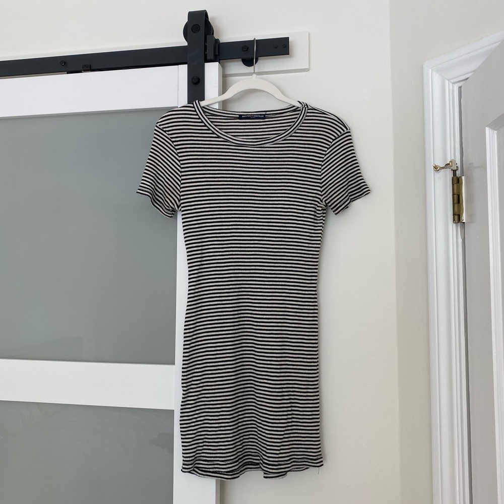 Brandy Melville Stripe T-shirt Dress in OS